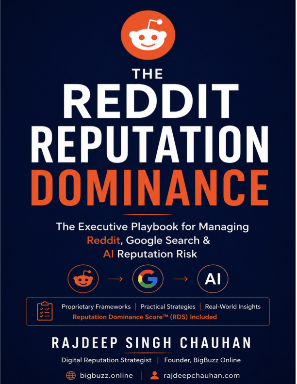 Reddit Reputation Dominance book cover