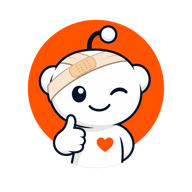 Bandaged Reddit Reputation Repair mascot giving a thumbs up